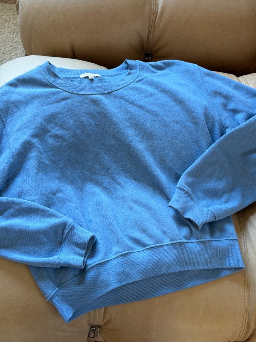 Z Supply | Classic Crew Sweatshirt in Blue Isle